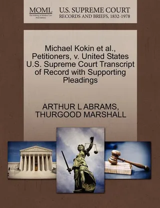 Michael Kokin et al., Petitioners, v. United States