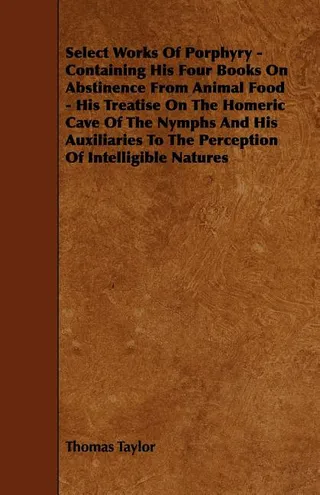 Select Works Of Porphyry