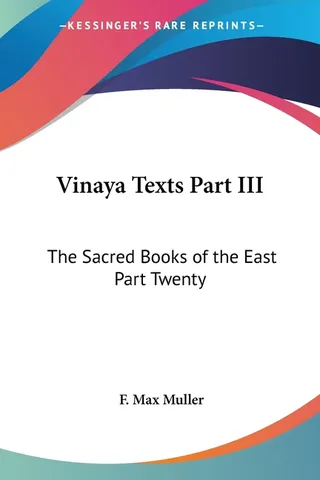 Vinaya Texts