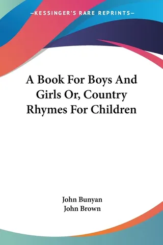 A Book for Boys and Girls