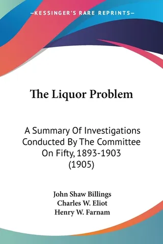 The Liquor Problem