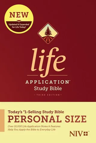 NIV Life Application Study Bible Personal Size