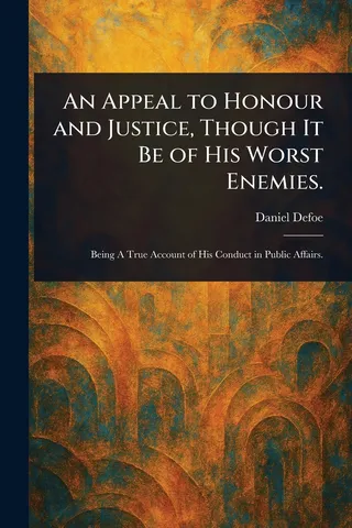 An Appeal to Honour and Justice, Though It Be of His Worst Enemies.