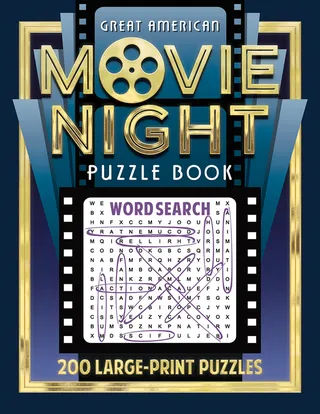 American Movie Night Puzzle Book