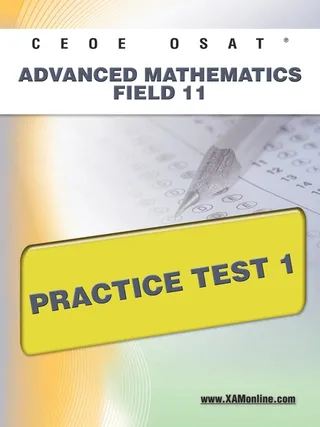 Osat Advanced Mathematics Field 11 Practice Test 1