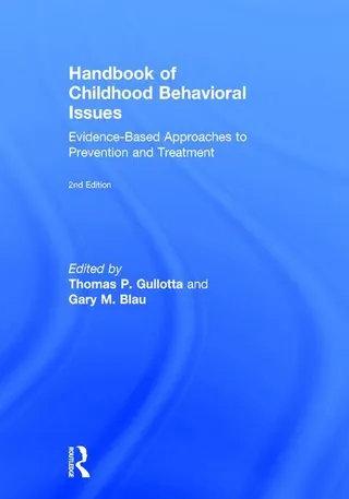 Handbook of Childhood Behavioral Issues