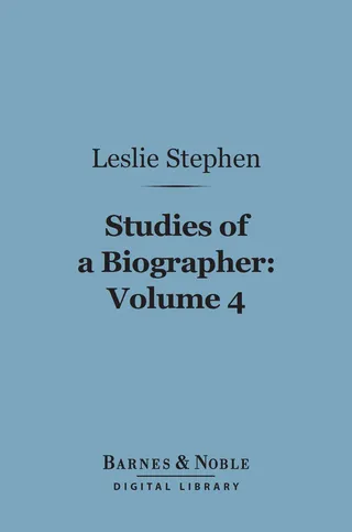 Studies of a Biographer