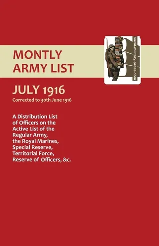 Monthly Army List