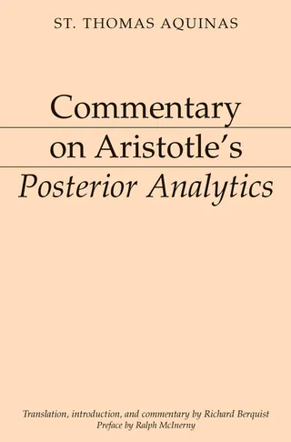 Commentary on Aristotle's Posterior Analytics
