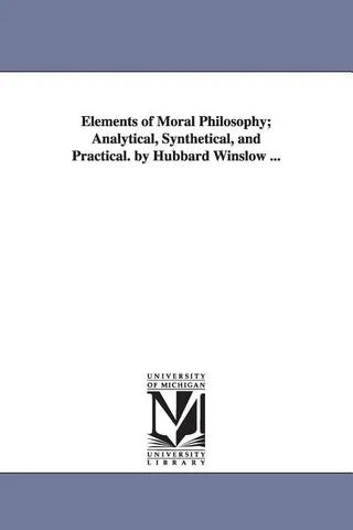 Elements of Moral Philosophy