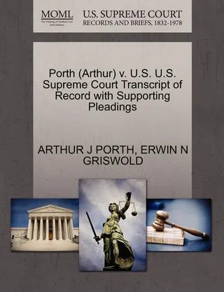 Porth (Arthur) v. U.S.