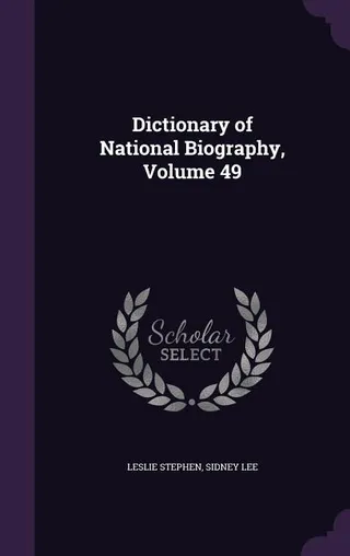 Dictionary of National Biography