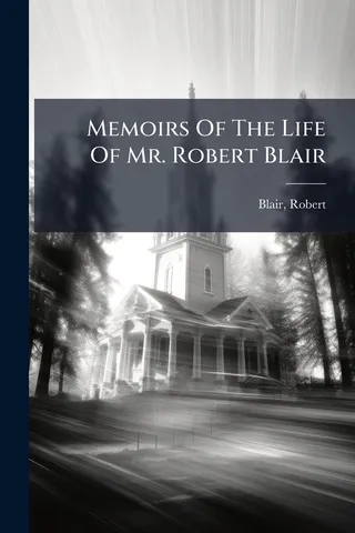 Memoirs Of The Life Of Mr. Robert Blair