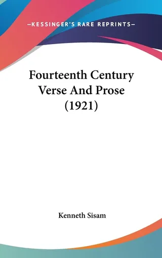 Fourteenth Century Verse And Prose 1921