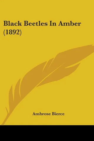 Black Beetles In Amber