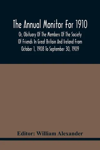 The Annual Monitor For 1910