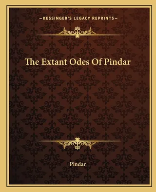 The Extant Odes Of Pindar