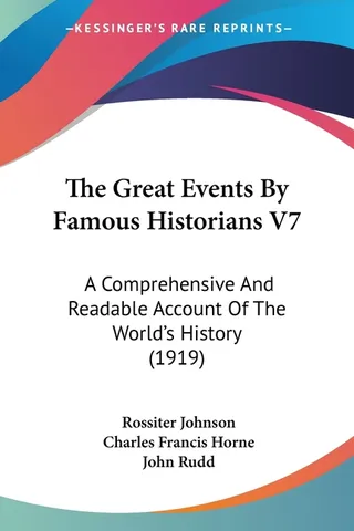 The Great Events By Famous Historians