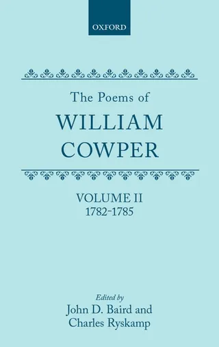 The Poems of William Cowper