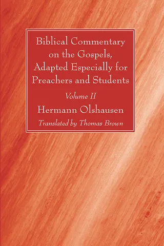 Biblical Commentary on the Gospels