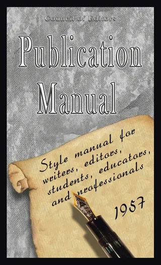 Publication Manual