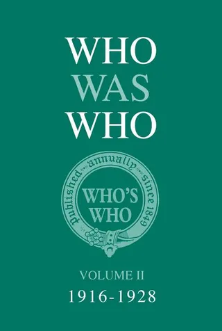 Who Was Who