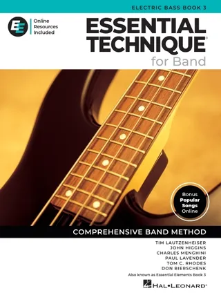 Essential Technique for Band - Electric Bass