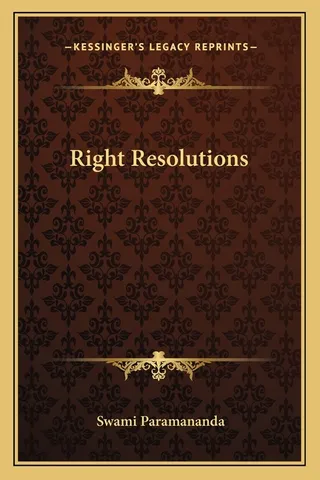 Right Resolutions