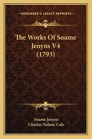 The Works Of Soame Jenyns