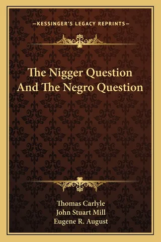 The Nigger Question And The Negro Question
