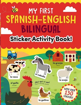 My First Spanish English Bilingual Sticker Activity Book