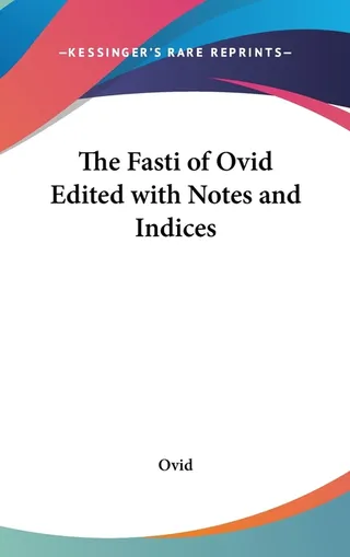 The Fasti of Ovid