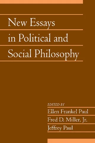 Essays in Political and Social Philosophy