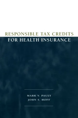 Responsible Tax Credits for Health Insurance