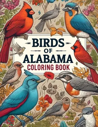 Birds of Alabama Coloring Book