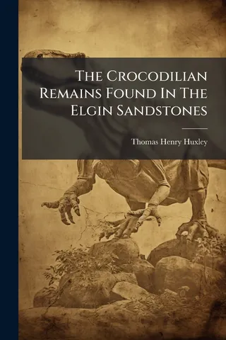 The Crocodilian Remains Found In The Elgin Sandstones
