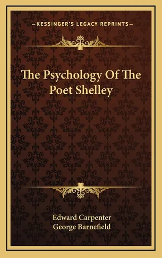 The Psychology Of The Poet Shelley