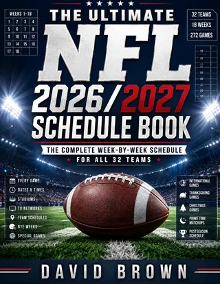 NFL 2026/2027 Schedule Book