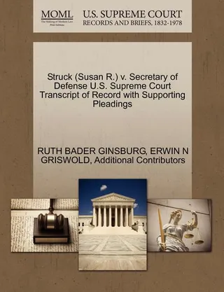Struck (Susan R.) v. Secretary of Defense