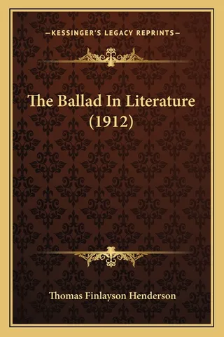 The Ballad In Literature