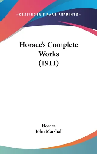 Horace's Complete Works