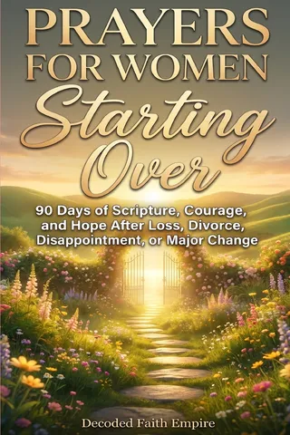 Prayers for Women Starting Over