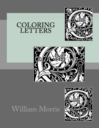 Coloring letters