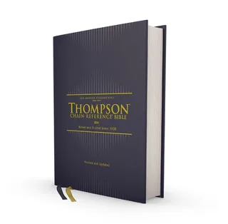 Nasb Thompson Chain Reference Bible 1995 Text Red Letter Comfort Print