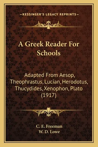 A Greek Reader For Schools