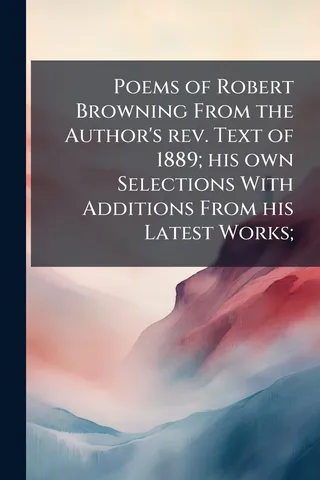 The Poems of Robert Browning
