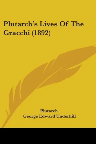 Lives Of The Gracchi