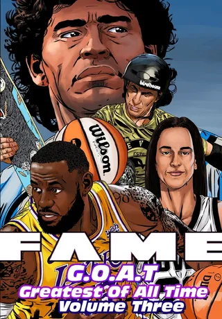Fame: Lebron James, Caitlin Clark, Tony Hawk and Diego Maradona