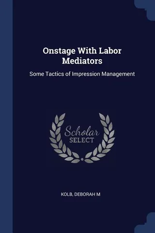 Onstage With Labor Mediators