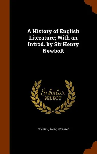 A History of English Literature